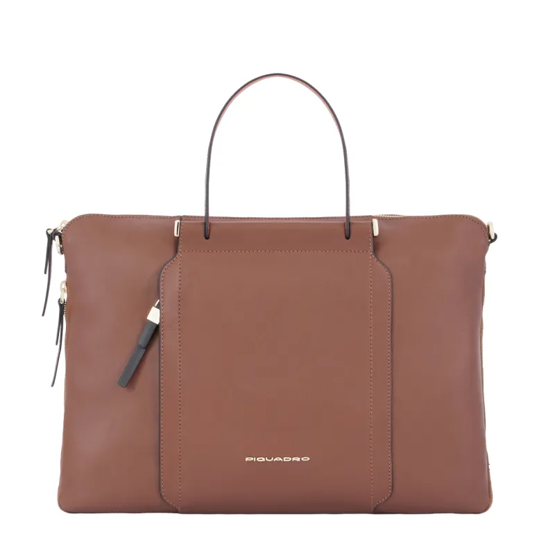 Piquadro Circle Expandable laptop 15,6" briefcase,...