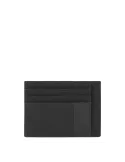 Bustina porta carte di credito sottile Piquadro P16S2, nero