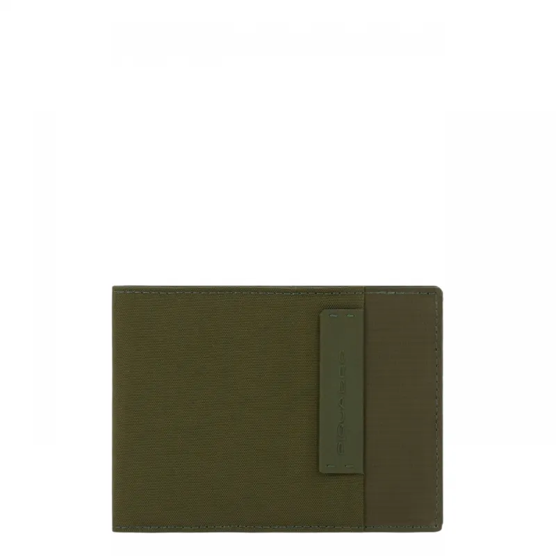 Portafogli uomo con porta monete Piquadro P16S2, verde 2