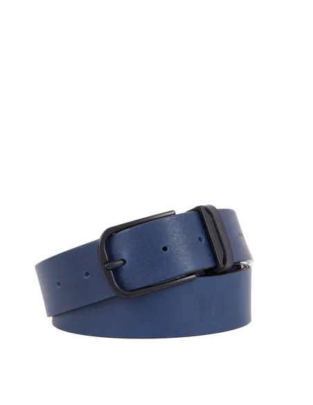 Cintura in pelle Piquadro Harper, blu