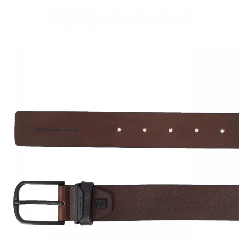 Piquadro Harper men's leather belt, brown 2
