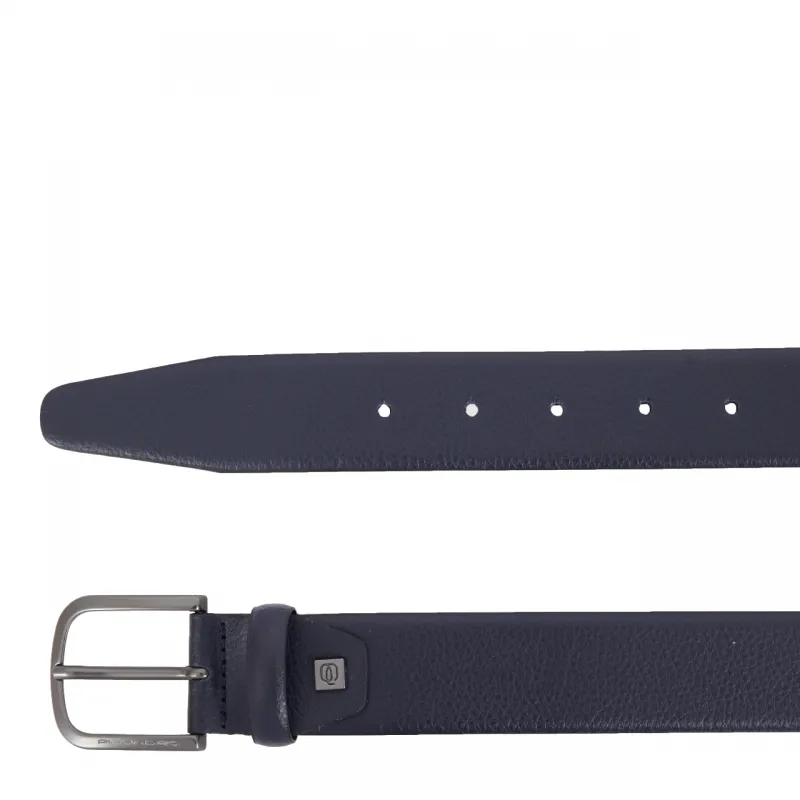 Cintura uomo in pelle Piquadro Modus Special, blu 2
