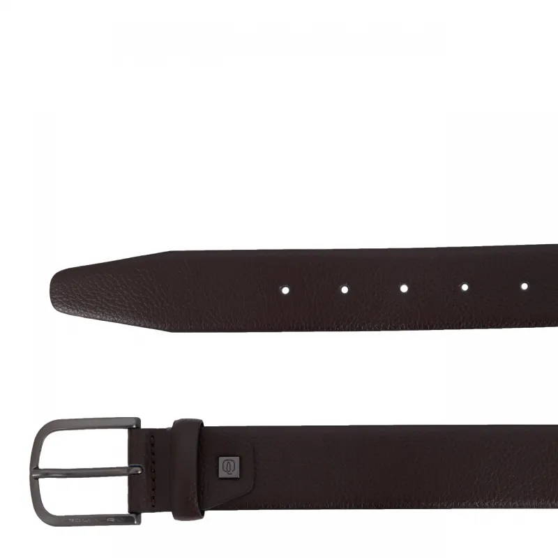 Piquadro Modus Special men's leather belt, dark brown 2