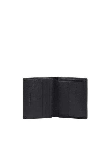 Piquadro Modus Special vertical men's wallet, black