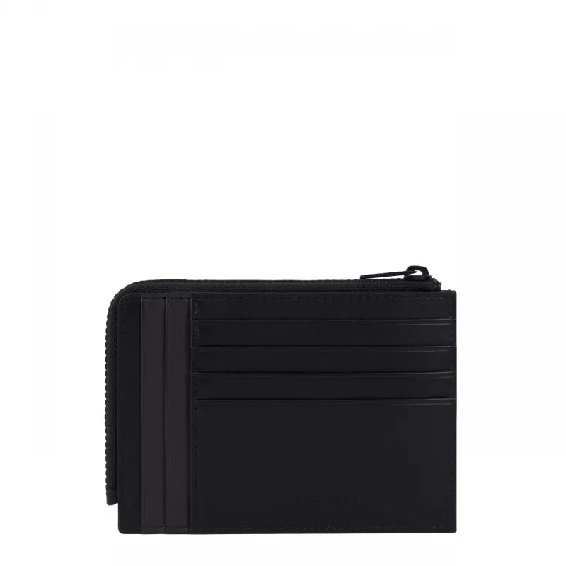 Piquadro Tiger Zipper coin pouch with document holder and... 2