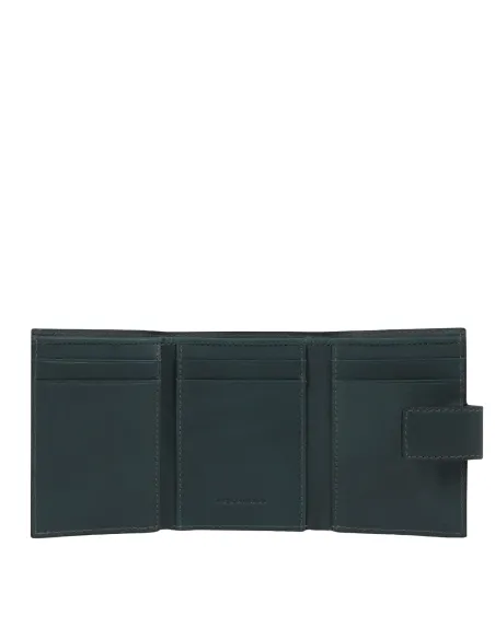 Piquadro Tiger Geldbörse Herren im Taschenformat, grün