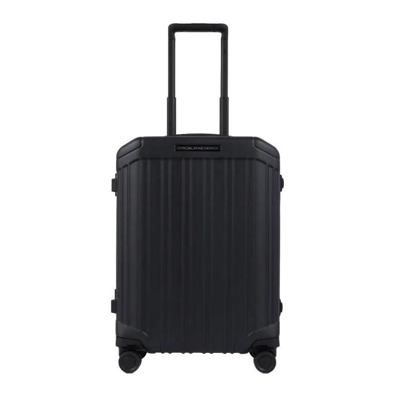 Piquadro PQ-LM ultra slim cabin trolley, black