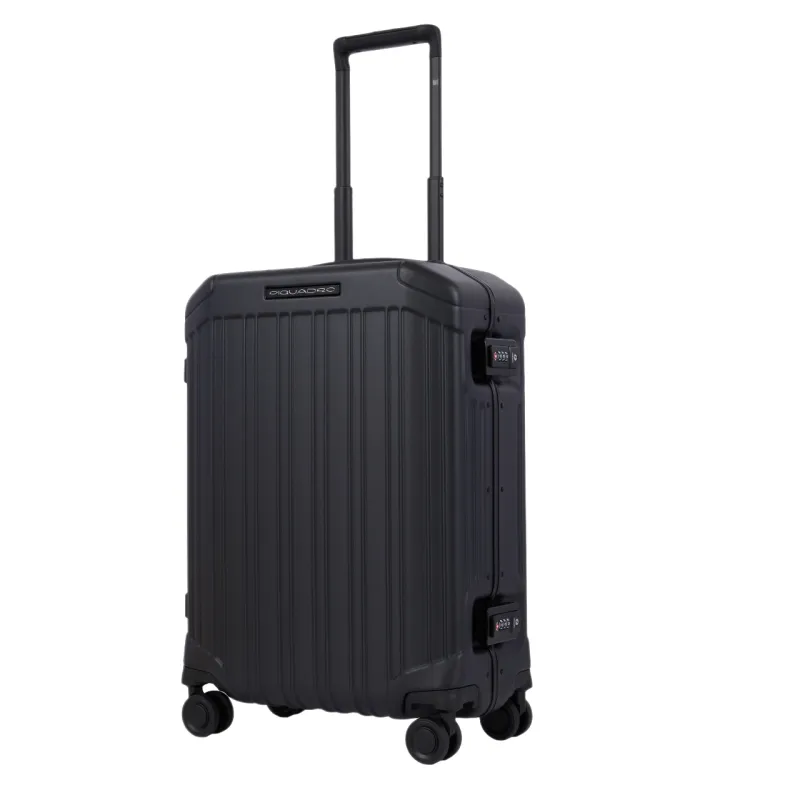Piquadro PQ-LM ultra slim cabin trolley, black 2