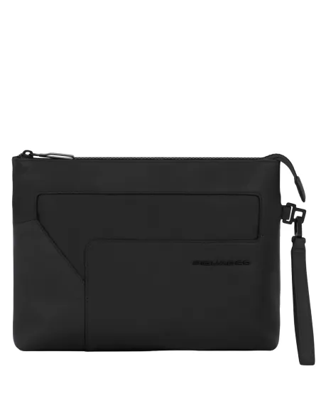 Piquadro AYE Men's clutch with iPad® compartment, black