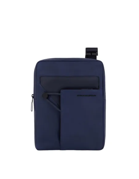 Piquadro AYE iPad® crossbody bag, blue