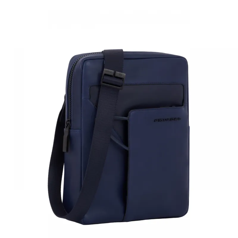 Borsello in pelle porta iPad® 11" Piquadro AYE, blu 2