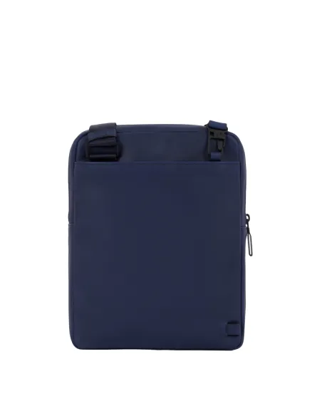 Borsello in pelle porta iPad® 11" Piquadro AYE, blu