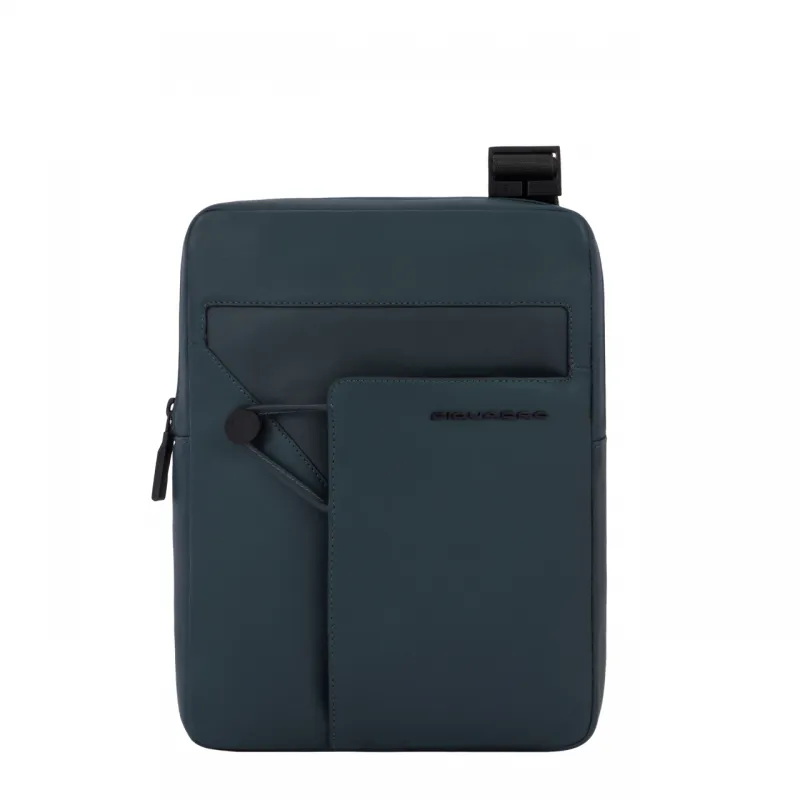 Borsello in pelle porta iPad® 11" Piquadro AYE, verde