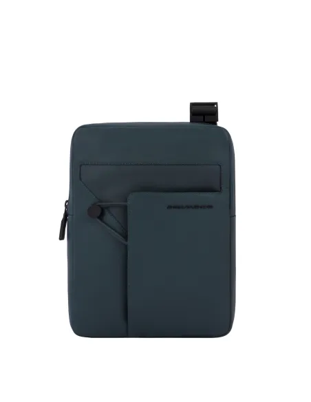 Borsello in pelle porta iPad® 11" Piquadro AYE, verde