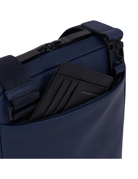 Piquadro AYE Umhängetasche mit porta iPad® Mini-Fach, blau