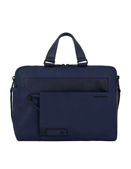 Laptoptasche 15,6" mit iPad®Pro 12,9"-Fach Piquadro AYE, blau