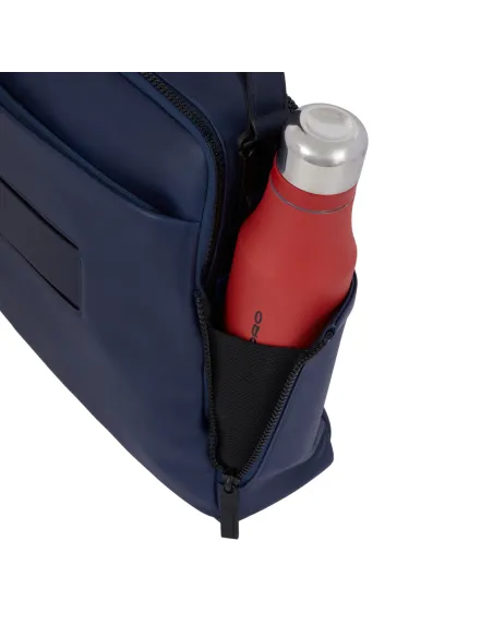 Cartella porta computer e porta iPad®Pro 12,9" a due scomparti Piquadro AYE, blu