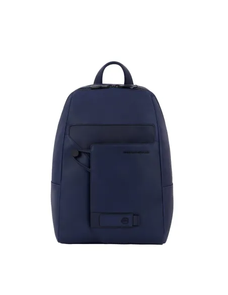 Piquadro AYE Small size laptop 13,3" backpack, blue