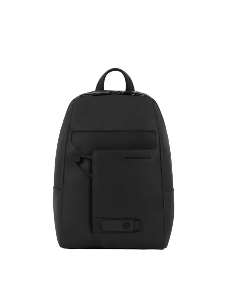 Piquadro AYE Small size laptop 13,3" backpack, black