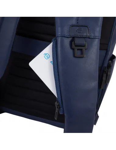 Zaino in pelle PQ Aye porta pc da 14,...