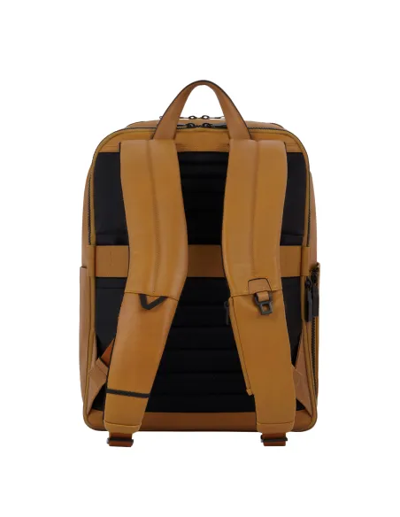 Piquadro Aye erweiterbarer 14" Computer-Rucksack, gelb