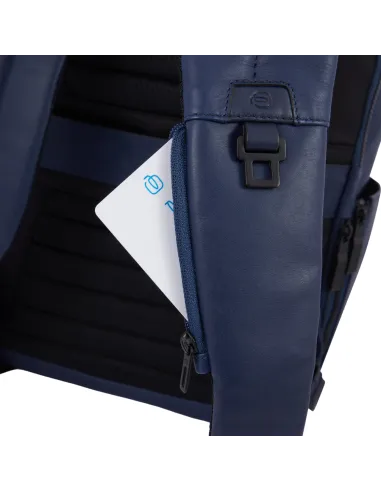 Zaino in pelle Piquadro Aye porta pc...