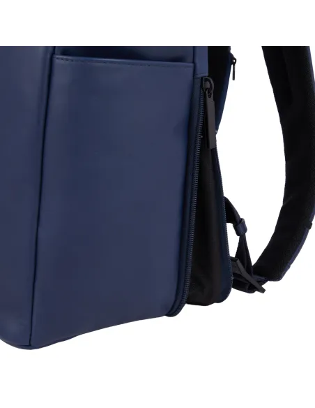 Zaino in pelle Piquadro Aye porta pc da 14, giallo