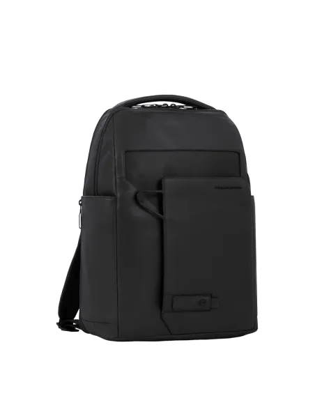 Piquadro AYE Rucksack für Computer und iPad®Pro 12,9", schwarz