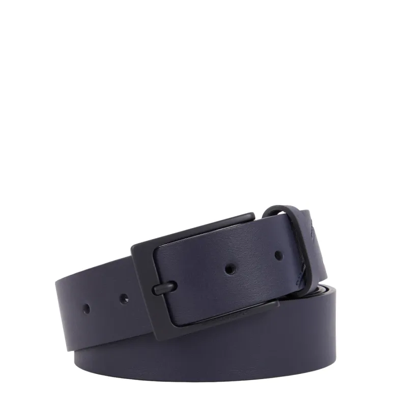 Piquadro AYE Herren Ledergürtel, blau