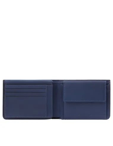 Portafogli uomo Piquadro Aye, blu