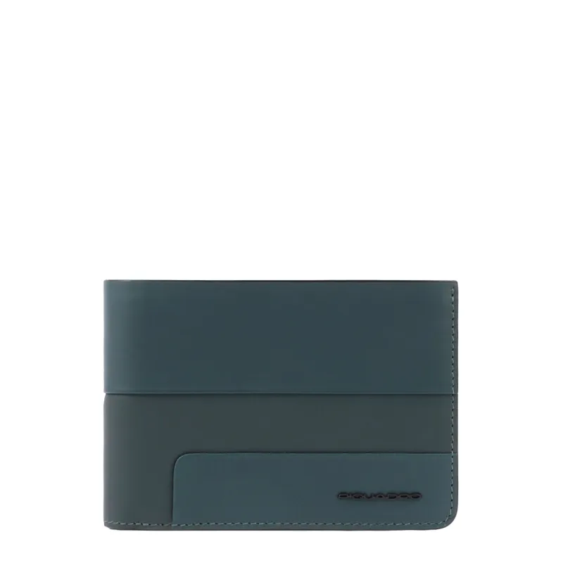 Piquadro AYE Men's wallet with flip up ID window and coin... 2
