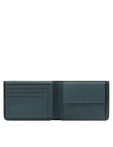 Portafogli uomo Piquadro Aye, verde