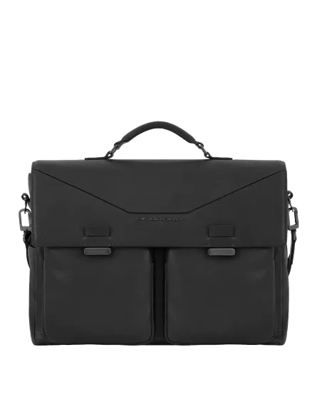 Piquadro Rhino Laptop briefcase, black