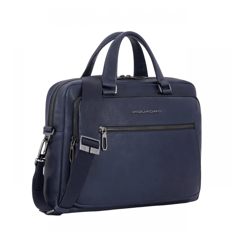 Piquadro Rhino Two-handles laptop briefcase with shoulder... 2