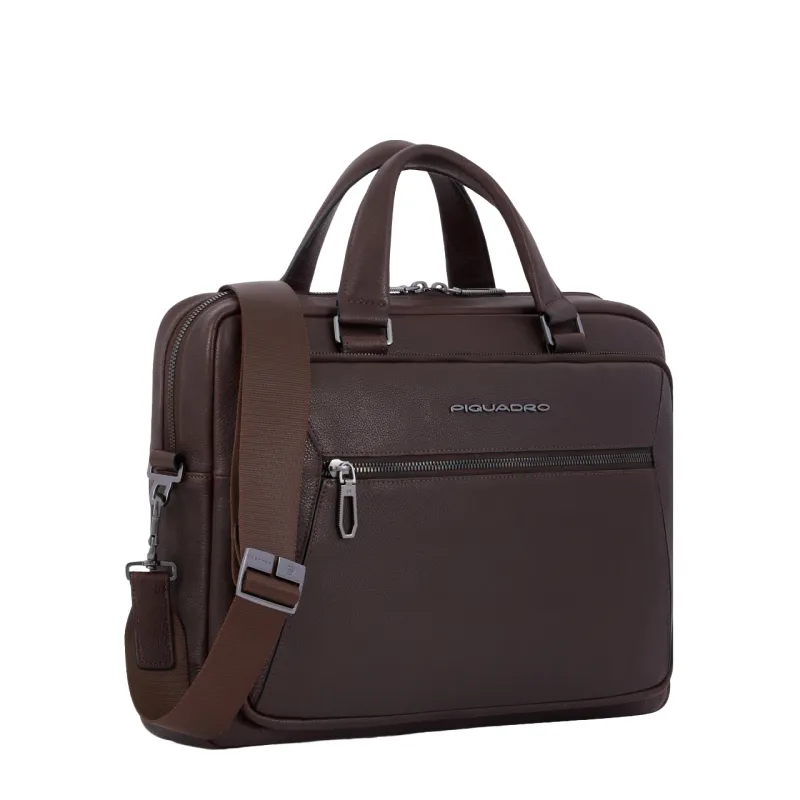 Piquadro Rhino Two-handles laptop briefcase with shoulder... 2