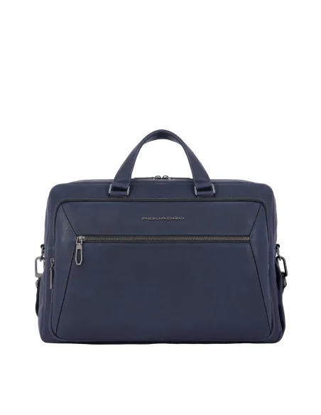 Piquadro Rhino Computer bag 15,6" with iPad®Pro12,9" compartment, blue