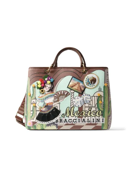 Braccialini Cartoline hanbag, Mexico