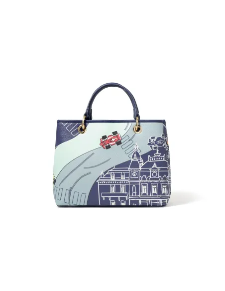 Borsa due manici Braccialini Cartoline