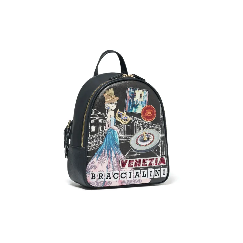 Damen-Rucksack Braccialini Cartoline, Venezia 2