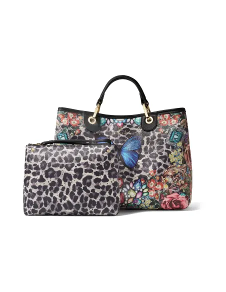 Braccialini Beth Special handbagbag, Butterfly blu