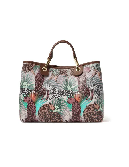 Damen-Zweihandtasche Braccialini Beth Special, Jungle