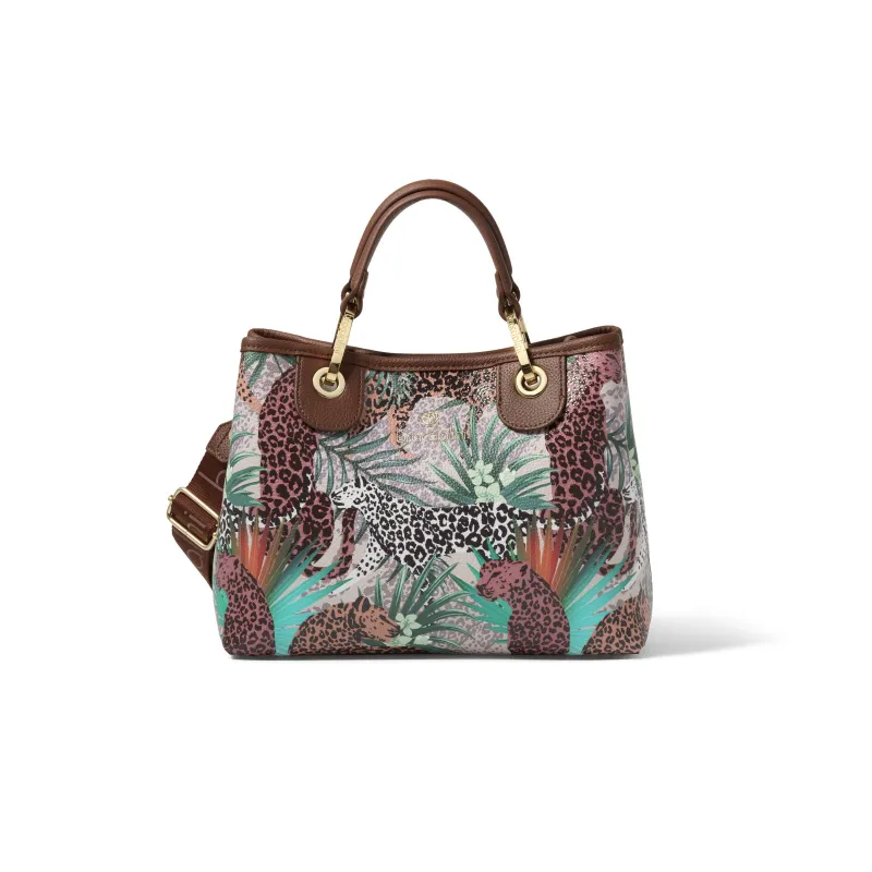 Borsa donna piccola Braccialini Beth Special, Jungle
