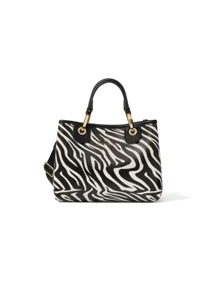 Borsa donna piccola Braccialini Beth Special, Zebra