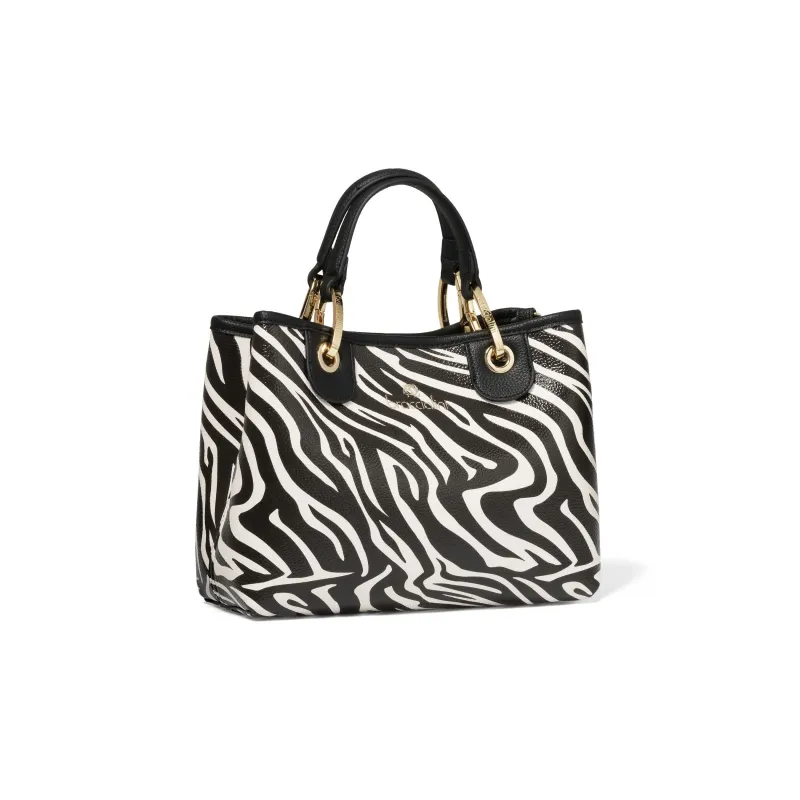 Braccialini Beth Special small hanbag, Zebra 2