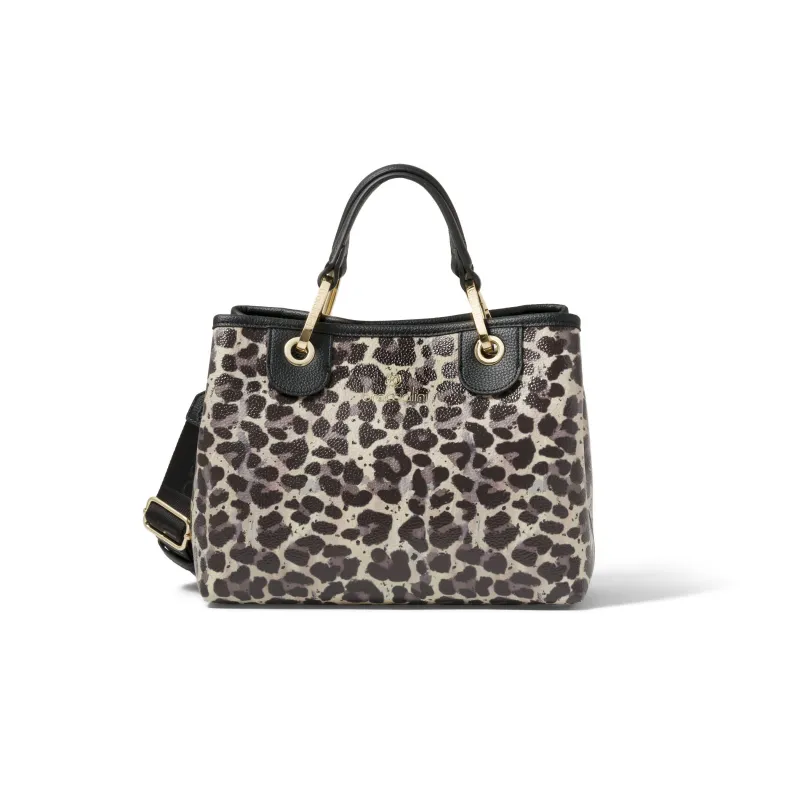 Borsa donna piccola Braccialini Beth Special, Leopard