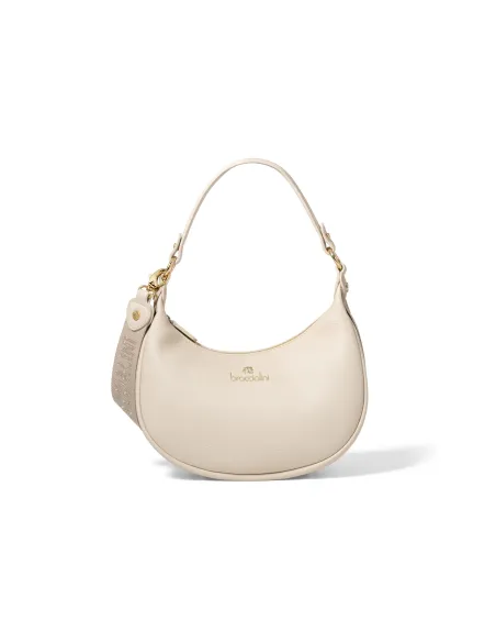 Braccialini Giselle small shoulder bag, beige