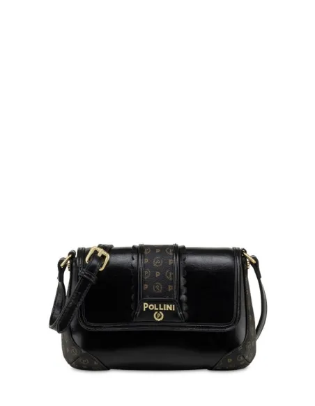 Tracollina con patta nera con inserto heritage Pollini