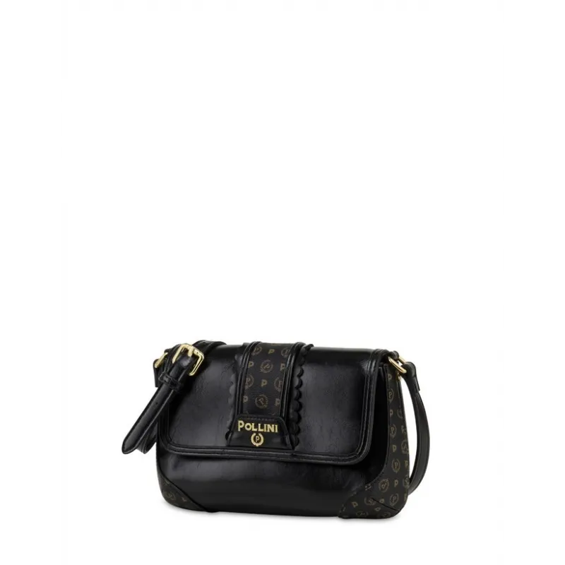Tracollina con patta nera con inserto heritage Pollini 2