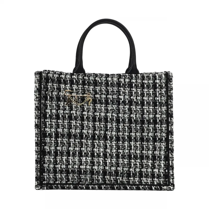 Borsa donna due manici Ynot Energy, nera