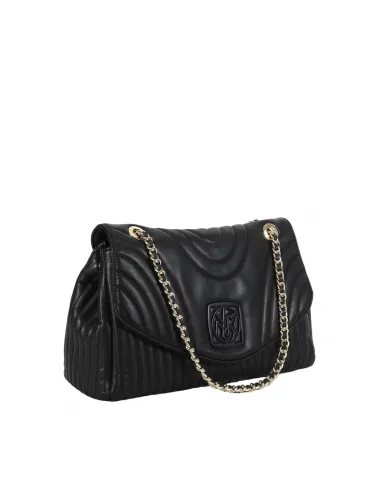 Ynot Stripe gesteppte Schultertasche,...